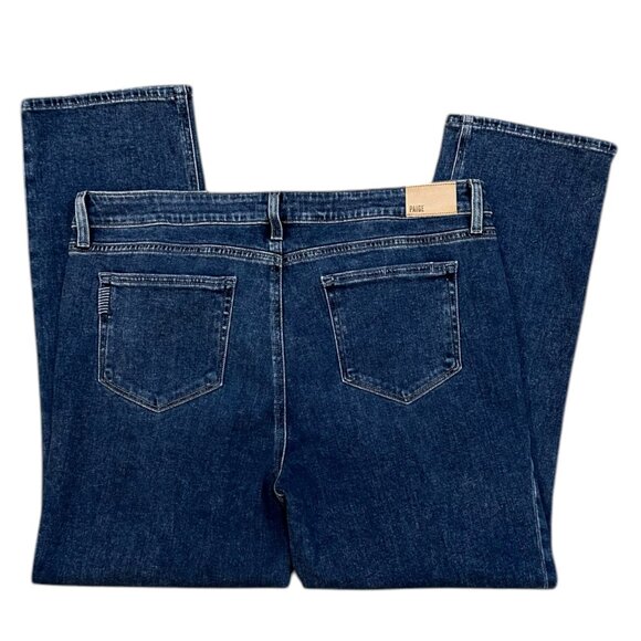 Paige Denim Amber Straight Jean Dark Wash - Picture 2 of 5